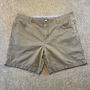 Toad&Co Mission Ridge Shorts Mens Size 36‎ Khaki Organic Cotton Casual